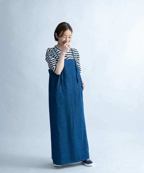 FORK&SPOON（フォークアンドスプーン）の「FORK&SPOON　2toneボーダーTシャツ（Tシャツ/カットソー・レディース・ブラック系その他/ブルー系その他・ONE）」の10枚目の写真