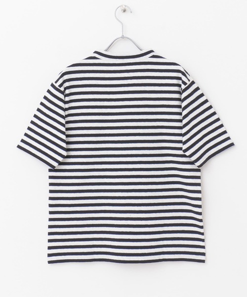 FORK&SPOON（フォークアンドスプーン）の「FORK&SPOON　2toneボーダーTシャツ（Tシャツ/カットソー・レディース・ブラック系その他/ブルー系その他・ONE）」の12枚目の写真