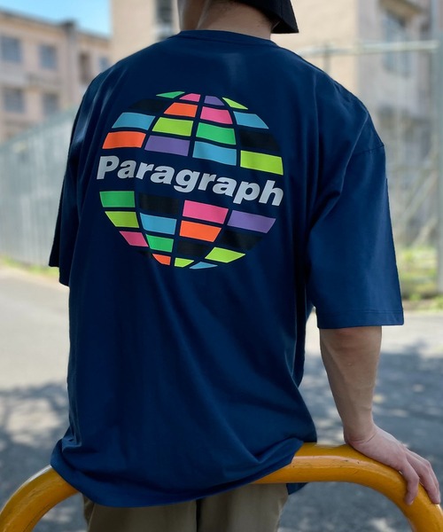 Paragraph(パラグラフ)の「【Paragraph】ビッグシルエットバックプリントTシャツ NO.44Tシャツ(Tシャツ/カットソー・メンズ・ホワイト/オフホワイト/イエロー/グリーン/ダークグレー/ネイビー/ブルー/パープル/グレー/ブラウン・FREE)」の7枚目の写真