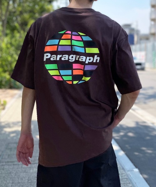 Paragraph(パラグラフ)の「【Paragraph】ビッグシルエットバックプリントTシャツ NO.44Tシャツ(Tシャツ/カットソー・メンズ・ホワイト/オフホワイト/イエロー/グリーン/ダークグレー/ネイビー/ブルー/パープル/グレー/ブラウン・FREE)」の5枚目の写真