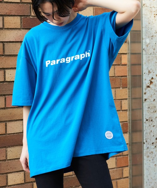 Paragraph(パラグラフ)の「【Paragraph】ビッグシルエットバックプリントTシャツ NO.44Tシャツ(Tシャツ/カットソー・メンズ・ホワイト/オフホワイト/イエロー/グリーン/ダークグレー/ネイビー/ブルー/パープル/グレー/ブラウン・FREE)」の8枚目の写真