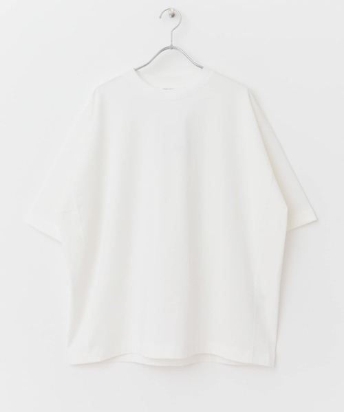 FORK&SPOON（フォークアンドスプーン）の「『ユニセックス』FORK&SPOON　サイドスイッチTシャツ（Tシャツ/カットソー・メンズ・スミクロ/ブルー系その他/オフホワイト・4/5）」の19枚目の写真