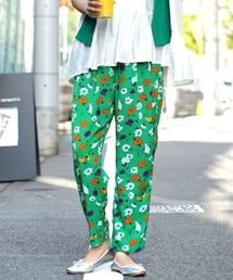 MIMIMEMETE | レトロフラワー イージータックパンツ(その他パンツ)