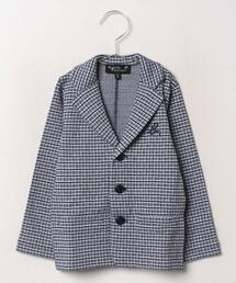 agnes b.（アニエスベー）の「JFN8 E VESTE キッズ チェックジャケット（テーラードジャケット・キッズ）」