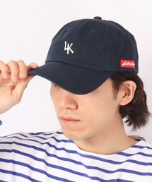 LARKiNS（ラーキンス）の「LARKINS ラーキンスフロント刺繍コットンベースボールキャップ（キャップ）」