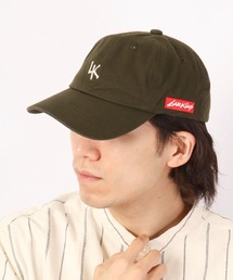 LARKiNS（ラーキンス）の「LARKINS ラーキンスフロント刺繍コットンベースボールキャップ（キャップ）」