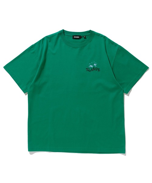 XLARGE フロント ロゴグラフィック 半袖Ｔシャツ デニムに合う◎ XLARGE フロントグラフィック 半袖Tシャツ デニムにぴったり◎