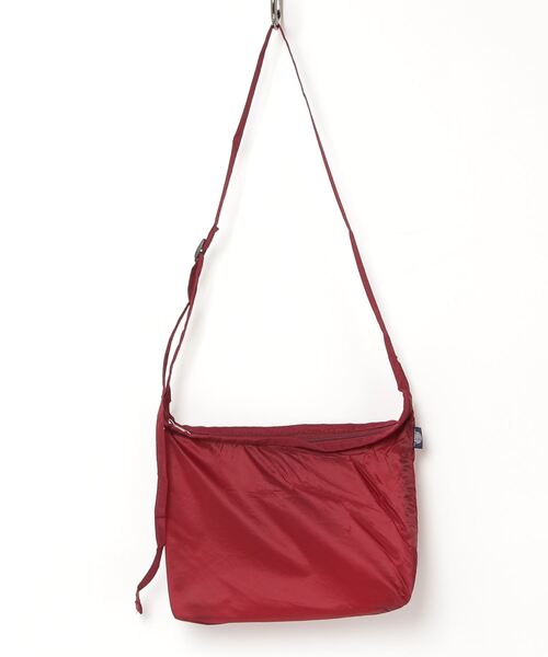 MAKE UP(メイクアップ)の「MAKE UP 撥水軽量ナイロン サコッシュ【折りたたみ 無地】(ショルダーバッグ・レディース・ダークグリーン/グレー/ネイビー/グリーン/ダークグレー/シルバー/ワイン/ゴールド・FREE)」の7枚目の写真