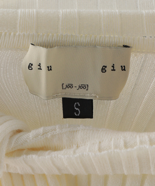 セール】【GIUGIU/ジュウジュウ】NONNA LEOTARD SANS SLEEVES