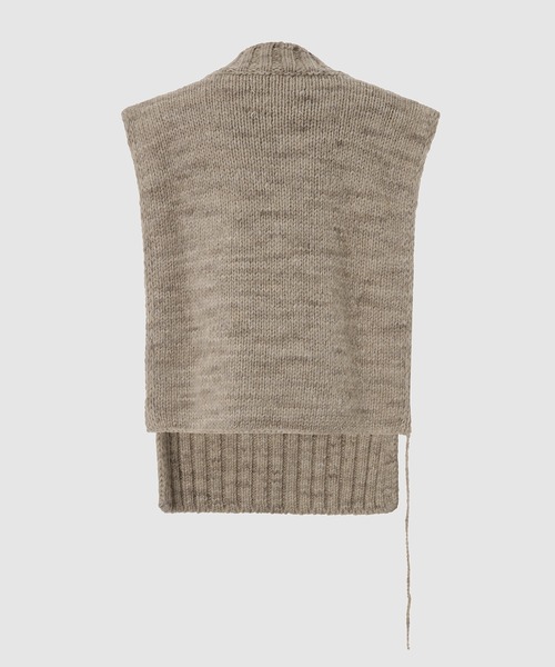 Maison Margiela（メゾンマルジェラ）の「STOLE（ベスト・レディース・ベージュ・S）」の2枚目の写真