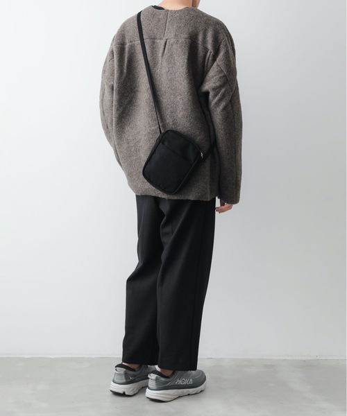 ATTACHMENT（アタッチメント）の「ウールフリース クルーネックプルオーバー / WO FLEECE CREW NECK PULLOVER（ニット/セーター・メンズ・ダークグレー/ブラウン/グリーン・2/1/3）」の12枚目の写真