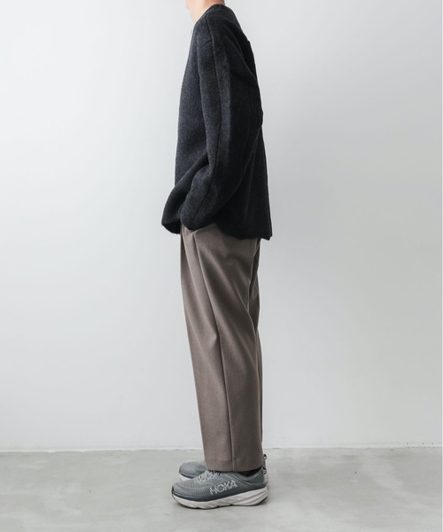 ATTACHMENT（アタッチメント）の「ウールフリース クルーネックプルオーバー / WO FLEECE CREW NECK PULLOVER（ニット/セーター・メンズ・ダークグレー/ブラウン/グリーン・2/1/3）」の19枚目の写真