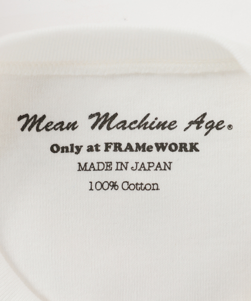 FRAMeWORK SELECT(フレームワークセレクト)の「【mean machine age/ミーンマシーンエイジ】3PACK Tシャツ(3枚セット)(Tシャツ/カットソー・レディース・ホワイト・FREE)」の20枚目の写真