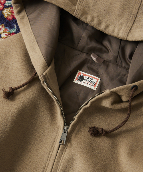 JOURNAL STANDARD relume（ジャーナルスタンダード　レリューム）の「【BIG ALLIIDE / ビック アライド】TECH MELTON H/B（ブルゾン・メンズ・ライトグレー/ベージュ/ブラック系その他・MEDIUM/LARGE）」の19枚目の写真