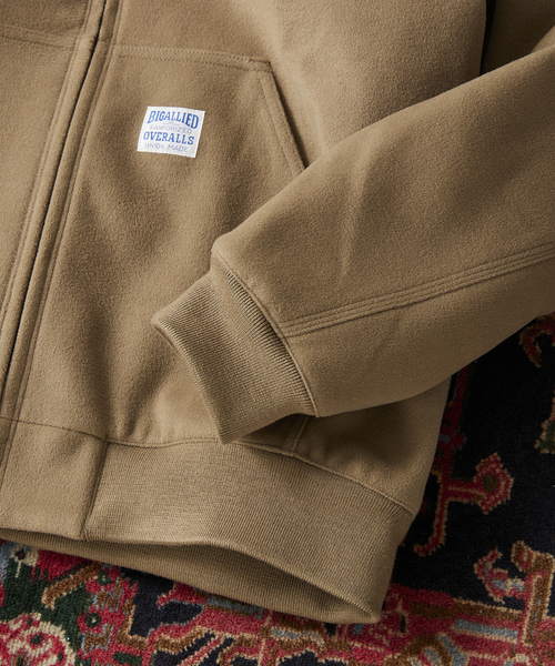 JOURNAL STANDARD relume（ジャーナルスタンダード　レリューム）の「【BIG ALLIIDE / ビック アライド】TECH MELTON H/B（ブルゾン・メンズ・ライトグレー/ベージュ/ブラック系その他・MEDIUM/LARGE）」の21枚目の写真