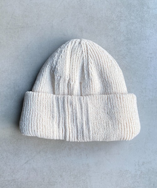 MILLER（ミラー）の「ロゴ刺繍パネルリブニットキャップ（ニットキャップ/ビーニー・レディース・アイボリー/ブラック/ベージュ/グリーン/オレンジ・FREE）」の10枚目の写真