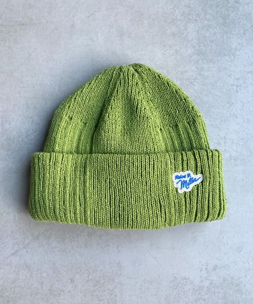 MILLER（ミラー）の「ロゴ刺繍パネルリブニットキャップ（ニットキャップ/ビーニー・レディース・アイボリー/ブラック/ベージュ/グリーン/オレンジ・FREE）」の11枚目の写真