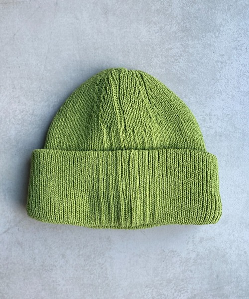 MILLER（ミラー）の「ロゴ刺繍パネルリブニットキャップ（ニットキャップ/ビーニー・レディース・アイボリー/ブラック/ベージュ/グリーン/オレンジ・FREE）」の12枚目の写真