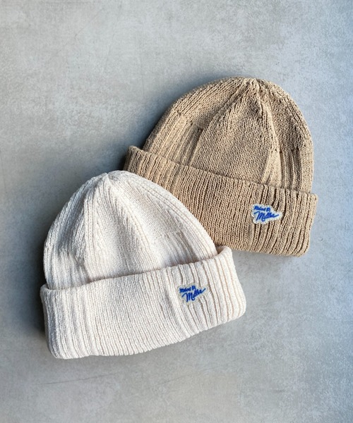 MILLER（ミラー）の「ロゴ刺繍パネルリブニットキャップ（ニットキャップ/ビーニー・レディース・アイボリー/ブラック/ベージュ/グリーン/オレンジ・FREE）」の20枚目の写真