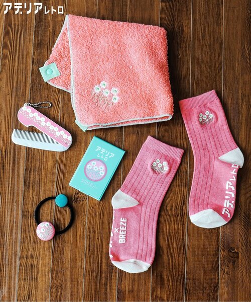 アデリアレトロ（アデリアレトロ）の「アデリアレトロ　ソックス（ソックス/靴下・キッズ・ホワイト/オフホワイト/サックスブルー/ピンク・24/15 /18/21）」の13枚目の写真