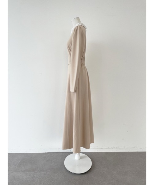 Areeam（アリーム）の「衿レースワンピース（ドレス・レディース・チャコールグレー/ベージュ・FREE）」の20枚目の写真