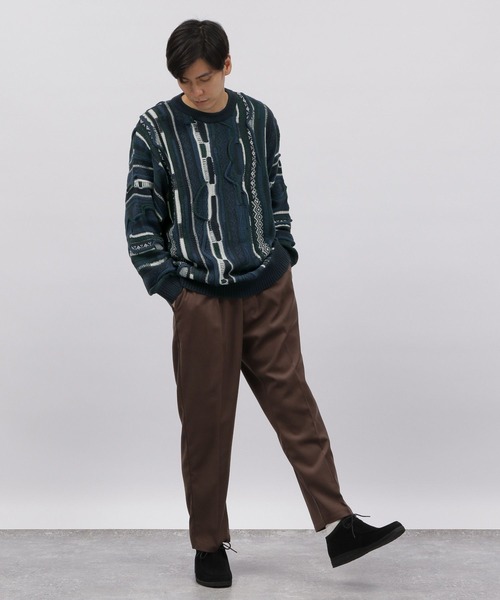 LAKOLE（ラコレ）の「クージーニットプルオーバー / 353213（ニット/セーター・メンズ・ブラック/ダークブラウン/ネイビー・MEDIUM/LARGE）」の5枚目の写真