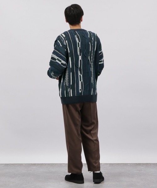 LAKOLE（ラコレ）の「クージーニットプルオーバー / 353213（ニット/セーター・メンズ・ブラック/ダークブラウン/ネイビー・MEDIUM/LARGE）」の14枚目の写真