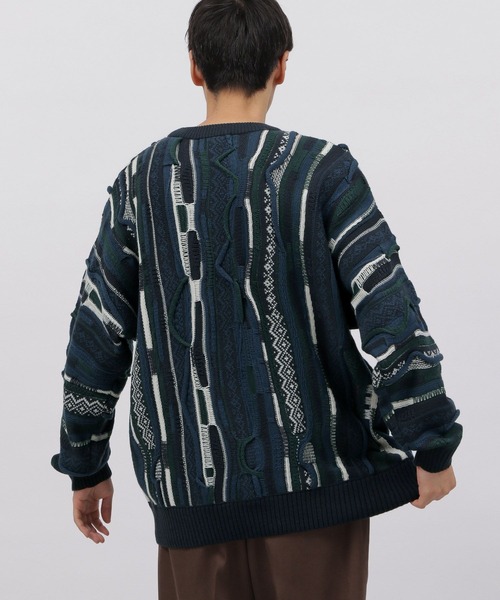 LAKOLE（ラコレ）の「クージーニットプルオーバー / 353213（ニット/セーター・メンズ・ブラック/ダークブラウン/ネイビー・MEDIUM/LARGE）」の11枚目の写真