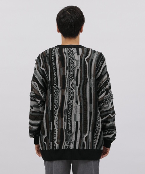 LAKOLE（ラコレ）の「クージーニットプルオーバー / 353213（ニット/セーター・メンズ・ブラック/ダークブラウン/ネイビー・MEDIUM/LARGE）」の21枚目の写真