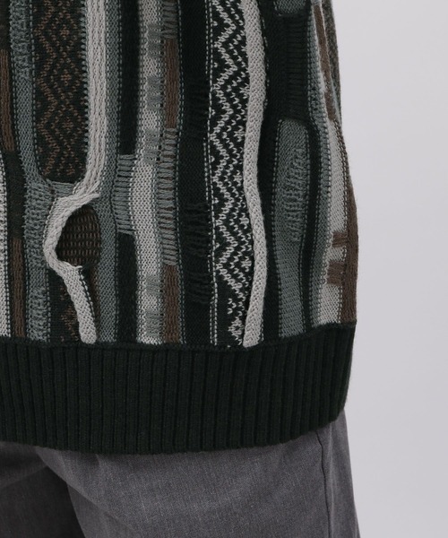 LAKOLE（ラコレ）の「クージーニットプルオーバー / 353213（ニット/セーター・メンズ・ブラック/ダークブラウン/ネイビー・MEDIUM/LARGE）」の9枚目の写真