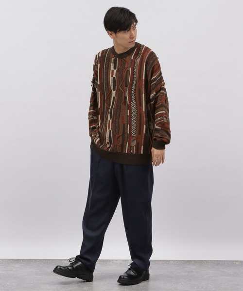 LAKOLE（ラコレ）の「クージーニットプルオーバー / 353213（ニット/セーター・メンズ・ブラック/ダークブラウン/ネイビー・MEDIUM/LARGE）」の16枚目の写真