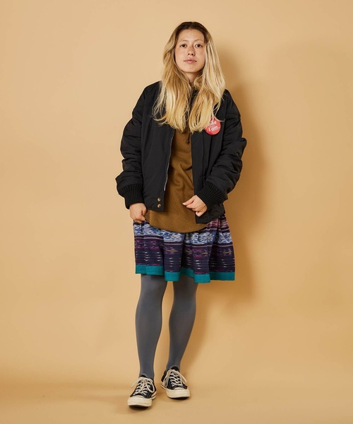 HOLIDAY(ホリデイ)の「HOLIDAY×BURLAPOUTFITTER THERMAL PRO FLEECE HOOD/ ホリディ サーマルプロフリースフード(パーカー・レディース・ブラック/ブルー/ブラウン系その他・ONE SIZE)」の8枚目の写真