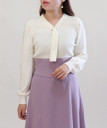 ASTORIA ODIER | 2wayボウタイニットプルオーバー(ニット/セーター)