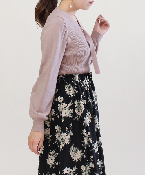 ASTORIA ODIER（アストリアオディール）の「2wayボウタイニットプルオーバー（ニット/セーター・レディース・ベージュ/モカ/ホワイト/ブラック/ピンクベージュ・MEDIUM/LARGE）」の16枚目の写真