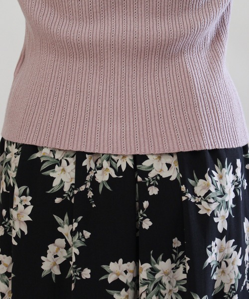 ASTORIA ODIER（アストリアオディール）の「2wayボウタイニットプルオーバー（ニット/セーター・レディース・ベージュ/モカ/ホワイト/ブラック/ピンクベージュ・MEDIUM/LARGE）」の18枚目の写真