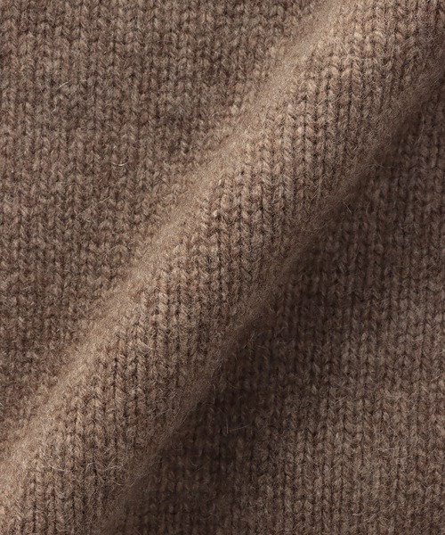 ETRE TOKYO（エトレトウキョウ）の「バックスリットタートルヤクトップス（ニット/セーター・レディース・モカ/ネイビー・FREE）」の12枚目の写真