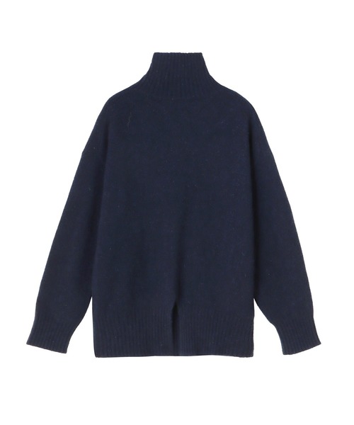 ETRE TOKYO（エトレトウキョウ）の「バックスリットタートルヤクトップス（ニット/セーター・レディース・モカ/ネイビー・FREE）」の14枚目の写真