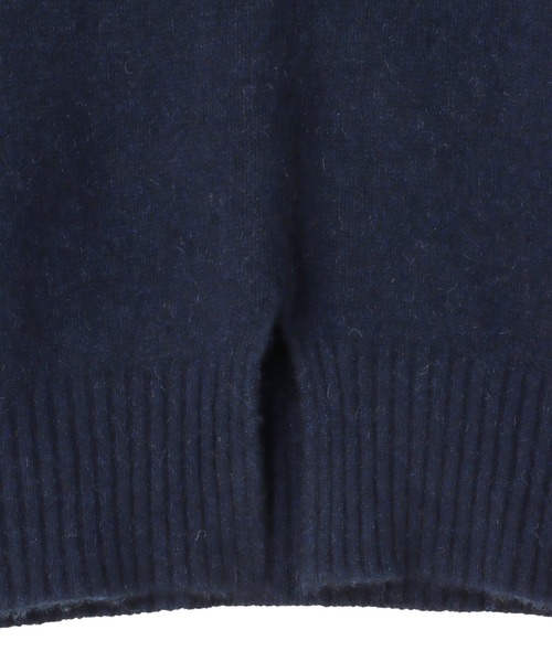 ETRE TOKYO（エトレトウキョウ）の「バックスリットタートルヤクトップス（ニット/セーター・レディース・モカ/ネイビー・FREE）」の18枚目の写真