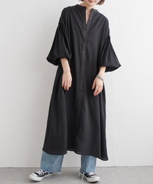 notch. | 【ヒルナンデス！紹介商品】バルーンスリーブシャツワンピース(シャツワンピース)