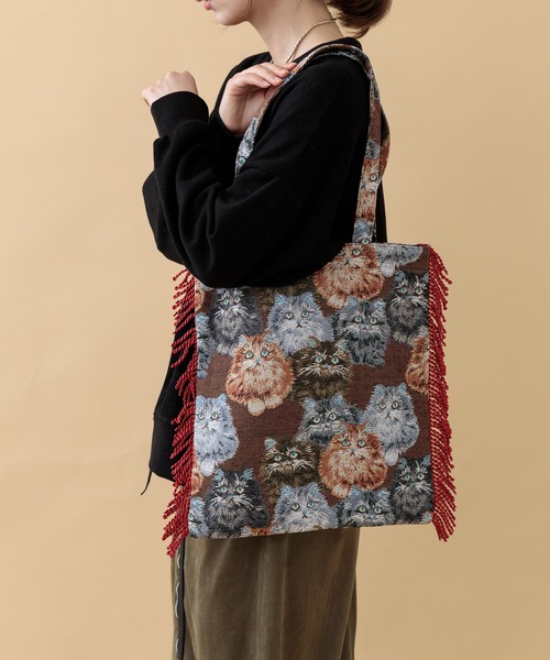 Casselini（キャセリーニ）の「Casselini ネコジャガードトート 