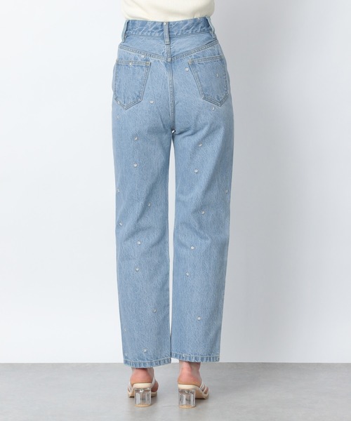 Heather(ヘザー)の「加工デニムパンツ(デニムパンツ・レディース・インディゴブルー・M)」の5枚目の写真