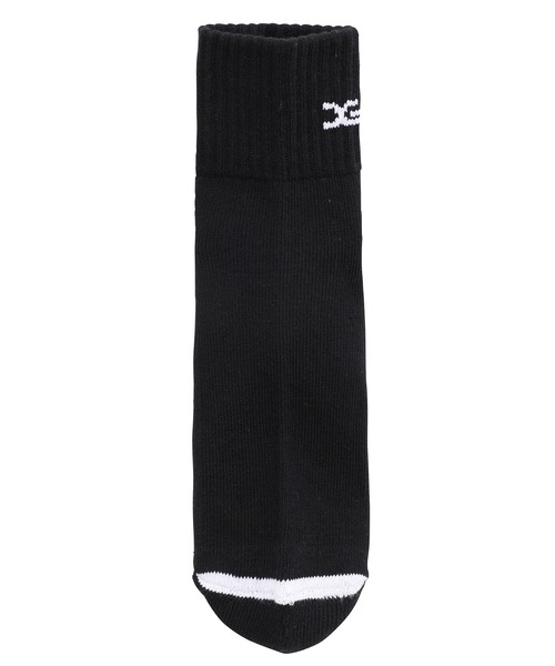 X-girl(エックスガール)の「※LOGO 2P SOCKS(ソックス/靴下・レディース・ホワイト・ONE SIZE)」の8枚目の写真