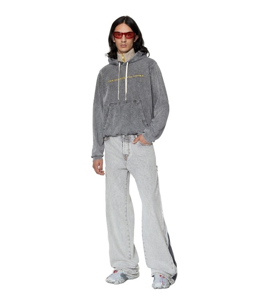 DIESEL（ディーゼル）の「メンズ 22FW デニムパンツ ストレート ハイウエスト（デニムパンツ・メンズ・グレー・26inch/32inch/34inch/36inch/30inch/28inch）」の7枚目の写真