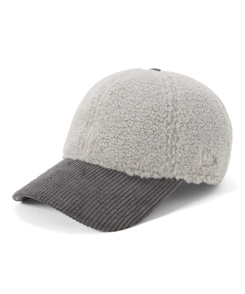 NEW ERA（ニューエラ）の「ニューエラキャップ ９TWENTY ボアコーデュロイフリースファー ONSPOTZ別注（キャップ・メンズ・ブラック/ベージュ/グレー/ブラック系その他/ベージュ系その他・FREE/M/L）」の6枚目の写真