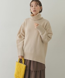 F by ROSSO　ハミルトンラムズウールタートルニット