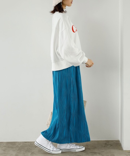 GeeRA(ジーラ)の「変形プリーツタイトスカート(スカート・レディース・ブラック/グリーン/ブルー・SMALL/MEDIUM/LARGE)」の15枚目の写真