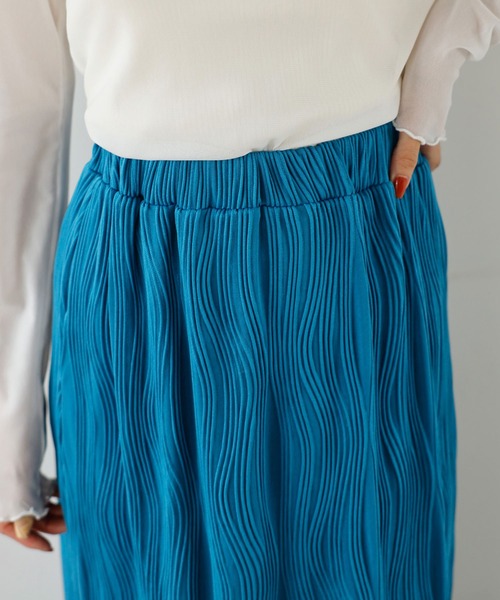 GeeRA(ジーラ)の「変形プリーツタイトスカート(スカート・レディース・ブラック/グリーン/ブルー・SMALL/MEDIUM/LARGE)」の19枚目の写真