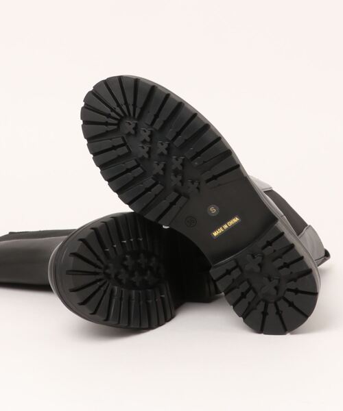 JILL by JILL STUART(ジルバイジルスチュアート)の「トラックソールブーツ(ブーツ・レディース・ベージュ/ブラック・LARGE/MEDIUM/SMALL)」の15枚目の写真