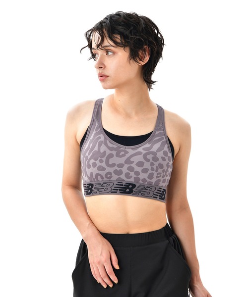 NEW BALANCE(ニューバランス)の「NB プリンテッドペースブラ3.0(その他トップス・レディース・グレー系その他・SMALL/MEDIUM/LARGE/X-LARGE)」の1枚目の写真