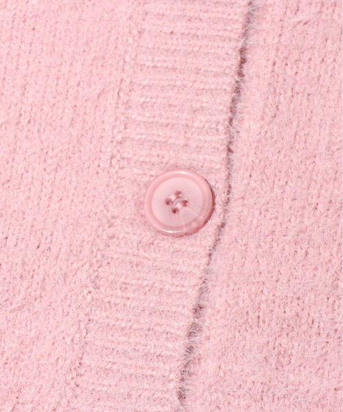 one way（ワンウェイ）の「ハンドステッチショートシャギーカーデ（カーディガン/ボレロ・レディース・ホワイト/ライトピンク/ライトブルー/ライトブラウン・FREE）」の18枚目の写真